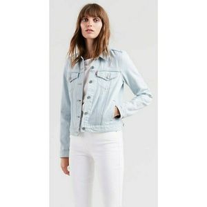 Levi's Ex Boyfriend Tucker Denim Jacket Jeans Blue